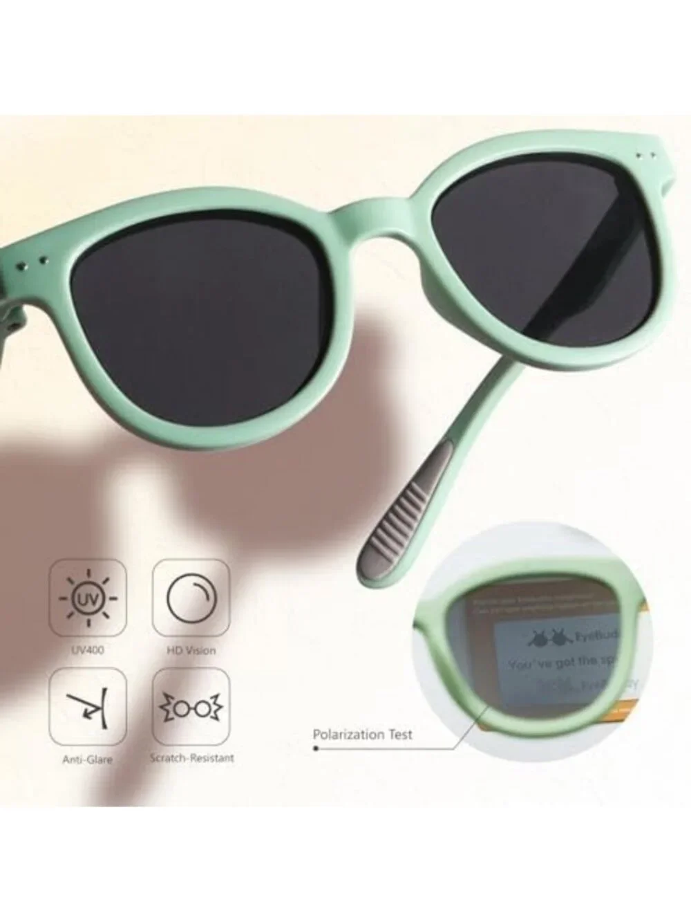 Kids Polarized Sunglasses for Toddlers 2-8 | UV Protection, Stylish & Durable